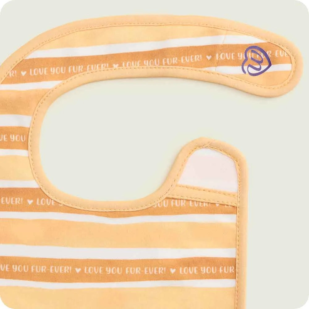 Golden Dog Bib Set