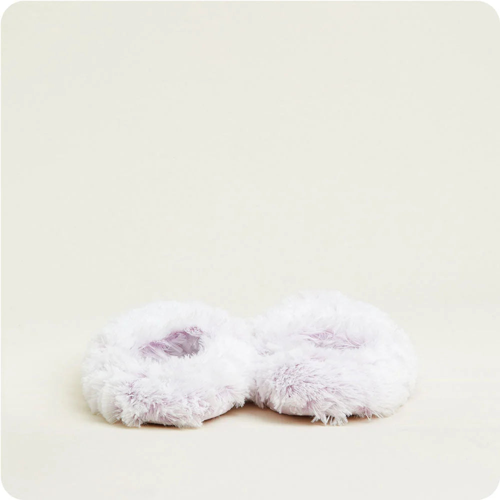 XL Marshmallow Lavender Slippers Warmies