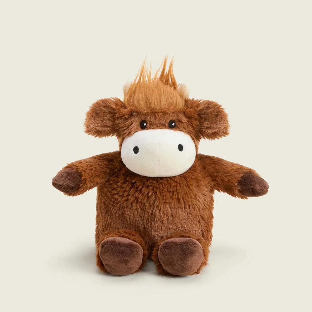 Highland Cow Warmies Bag Charm