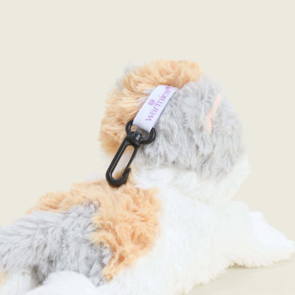 Calico Cat Warmies Bag Charm