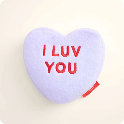 Sweethearts Purple I Luv You Heart Warmies