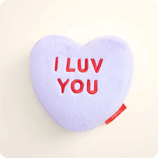 Sweethearts Purple I Luv You Heart Warmies