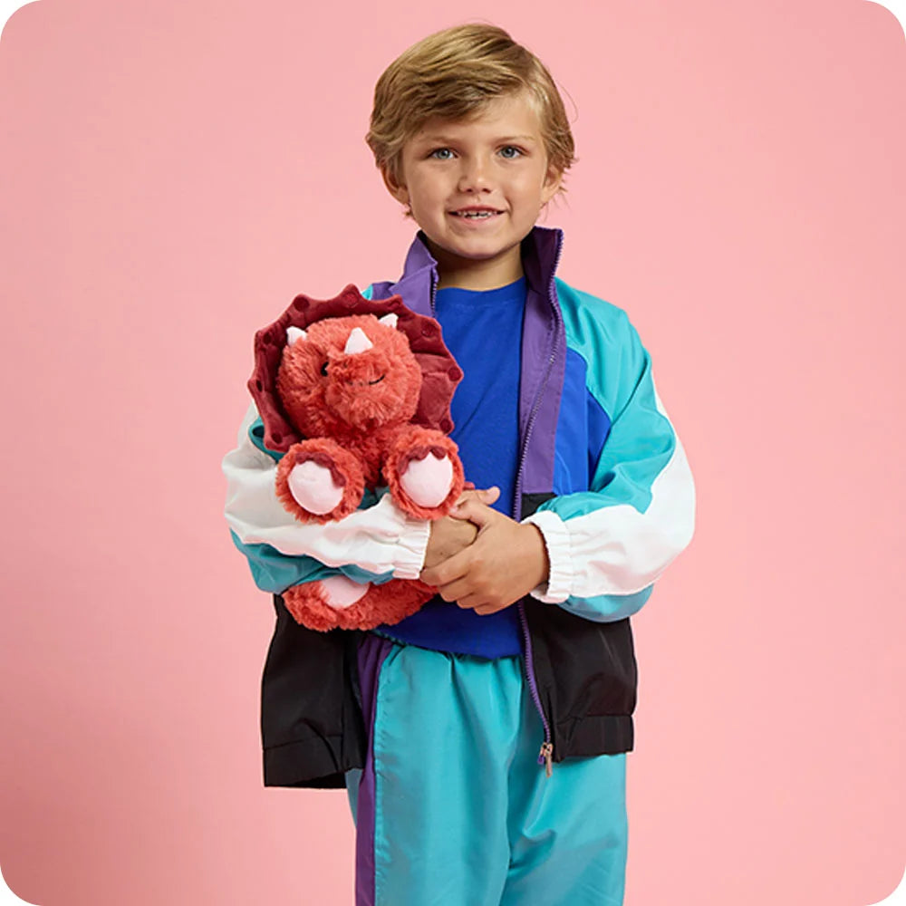 Red Triceratops Warmies