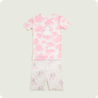 Strawberry Cow Shorties Pajamas
