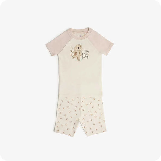 Puppy Shorties Pajamas