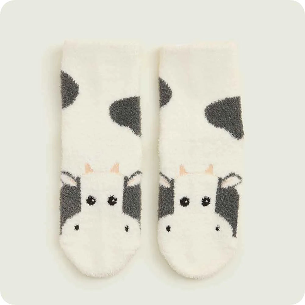 Black and White Cow Kids Sock Set