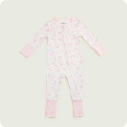 Pink Axolotl Footie Pajamas