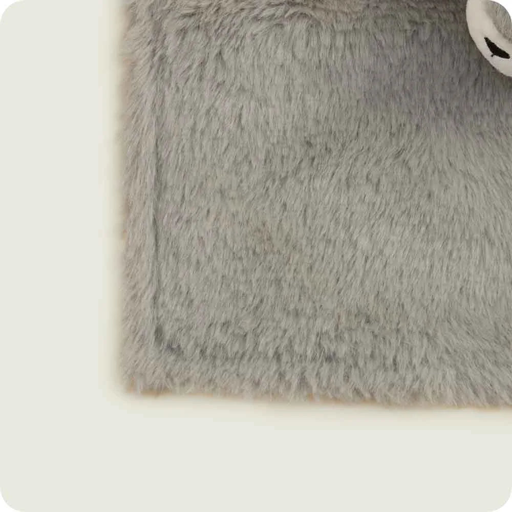 Gray Squirrel Lovey Blanket Warmies