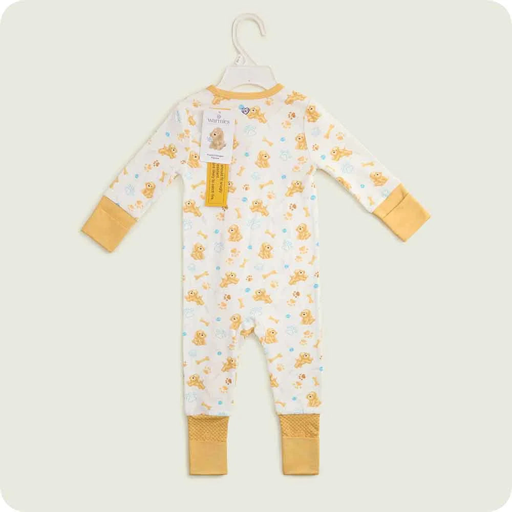 Golden Dog Footie Pajamas