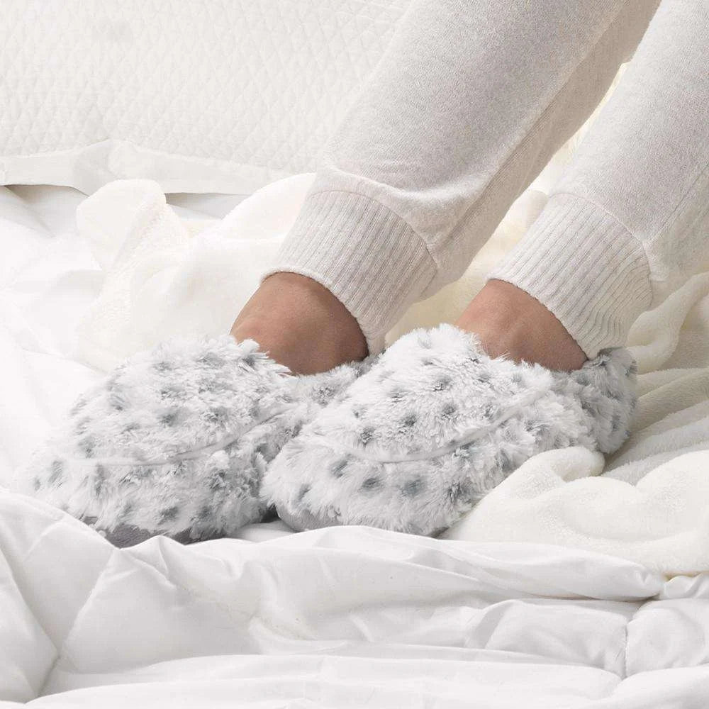 Snowy Heatable Slippers Warmies®