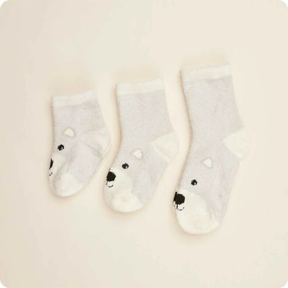 Marshmallow Bear Non-Slip Socks
