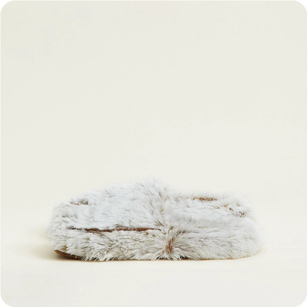XL Marshmallow Brown Slippers Warmies