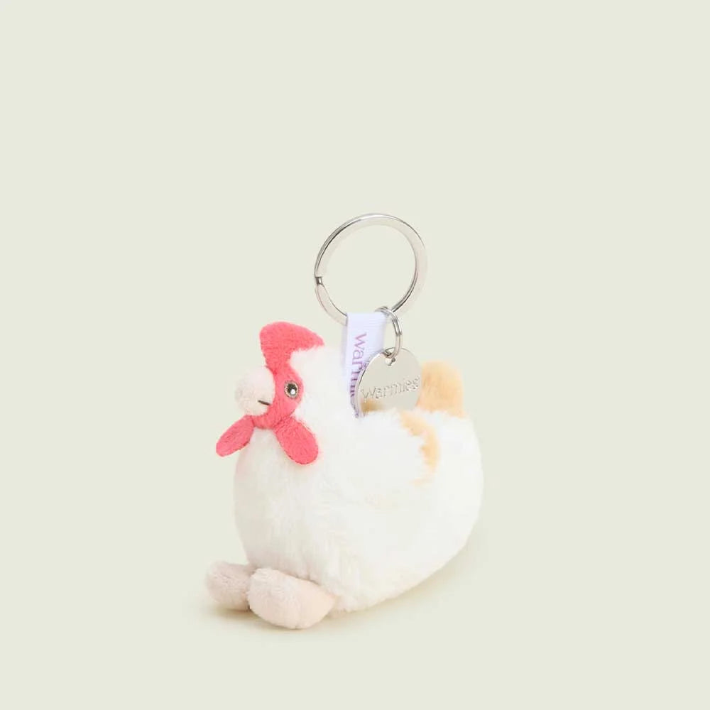 Chicken Warmies Mini Bag Charm