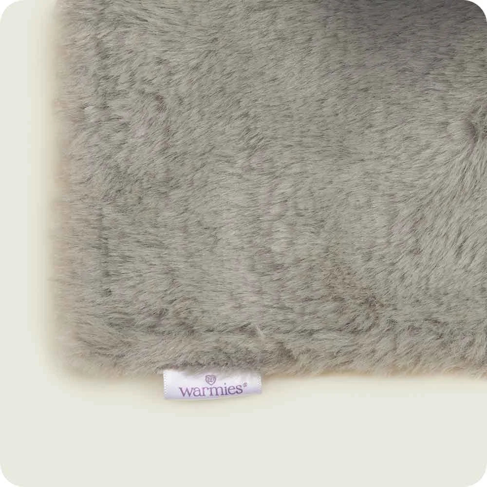 Gray Squirrel Lovey Blanket Warmies
