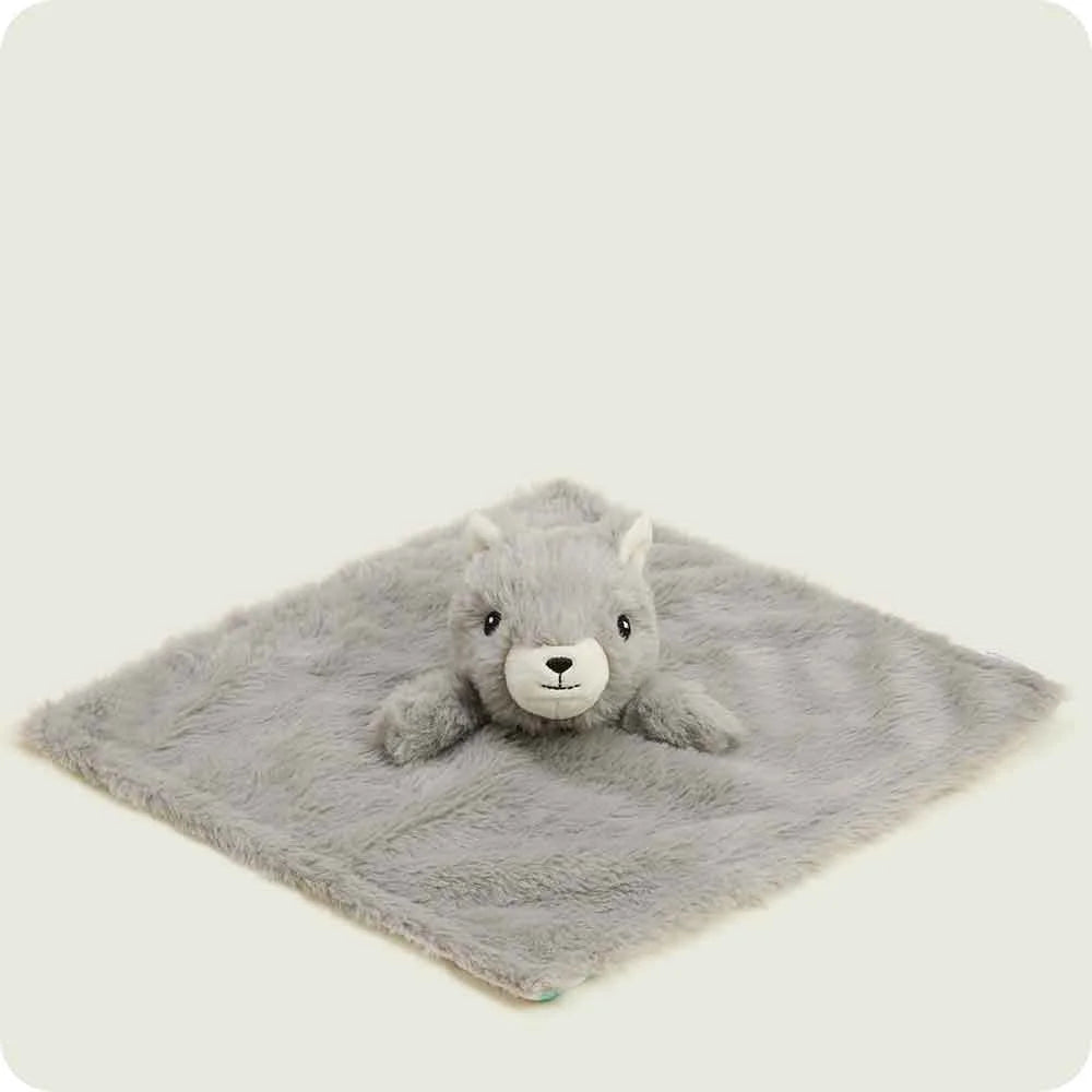 Gray Squirrel Lovey Blanket Warmies