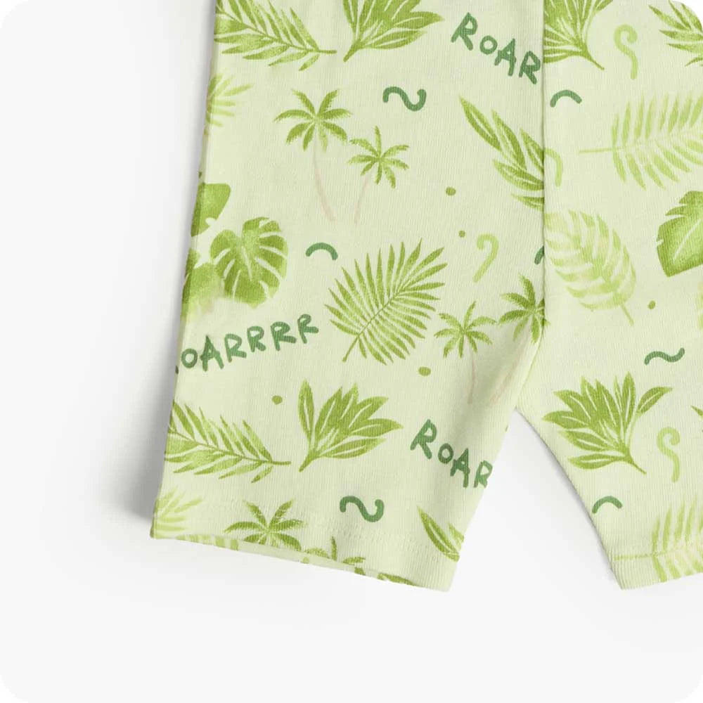Dinosaur Shorties Pajamas