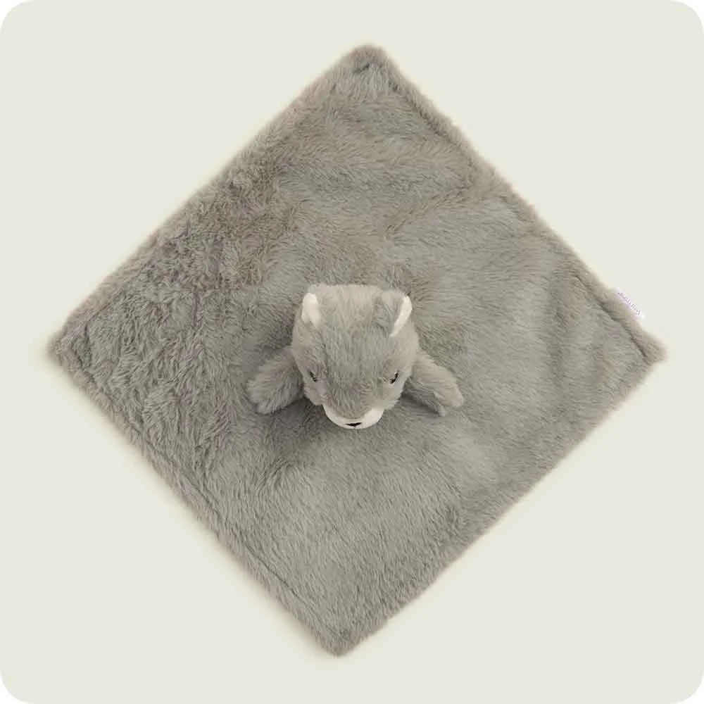 Gray Squirrel Lovey Blanket Warmies