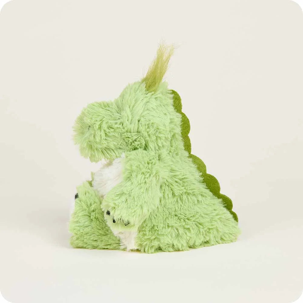 Green Dinosaur Warmies Junior