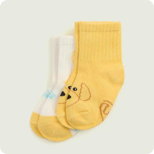 Golden Dog Baby Sock Set