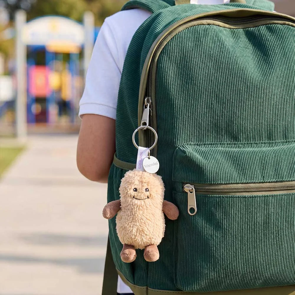 Peanut Warmies Mini Bag Charm