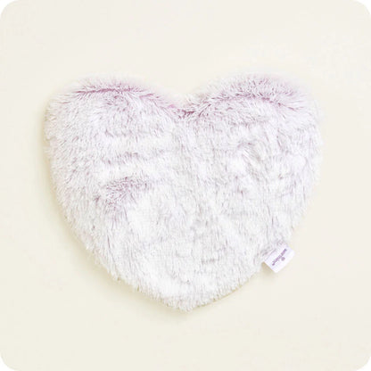 Marshmallow Lavender Heart Heat Pad Warmies