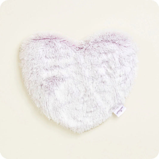 Marshmallow Lavender Heart Heat Pad Warmies