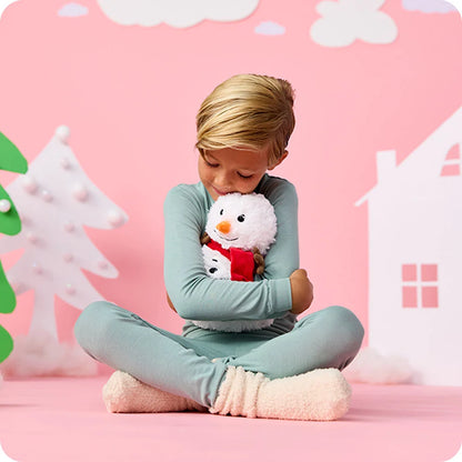 Red Scarf Snowman Warmies