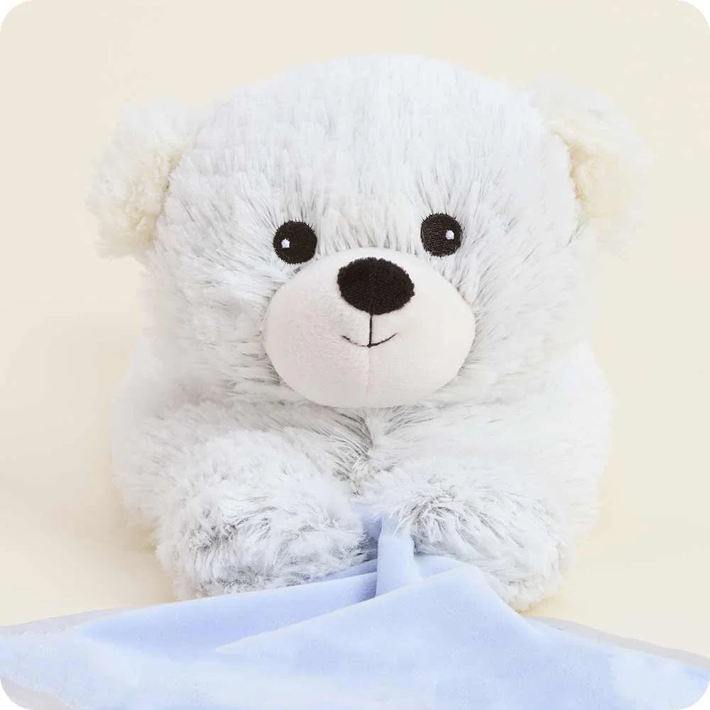 Marshmallow Bear Security Blanket Warmies