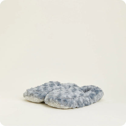 Curly Gray Slippers Warmies®