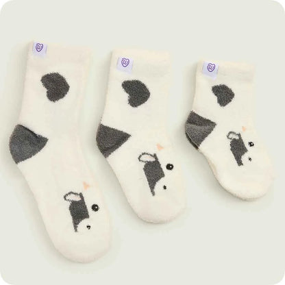 Black and White Cow Kids Sock Set