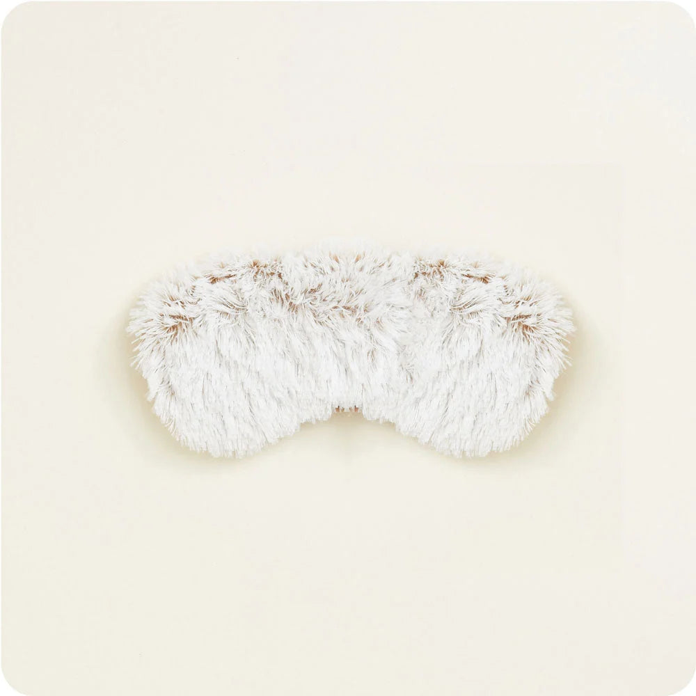 Marshmallow Brown Eye Mask Warmies