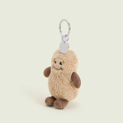 Peanut Warmies Mini Bag Charm