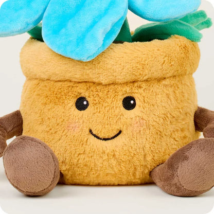 Blue Flower Pot Warmies