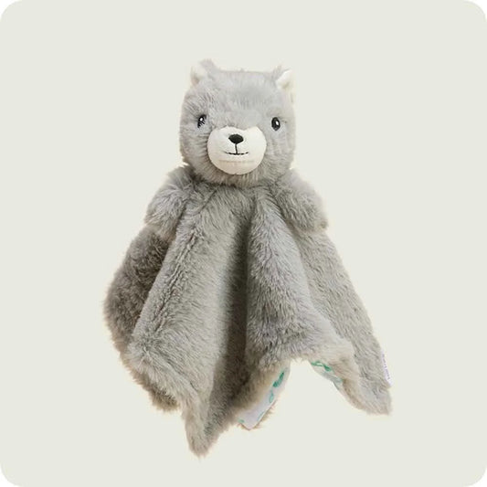 Gray Squirrel Lovey Blanket Warmies