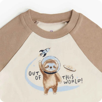 Sloth Shorties Pajamas