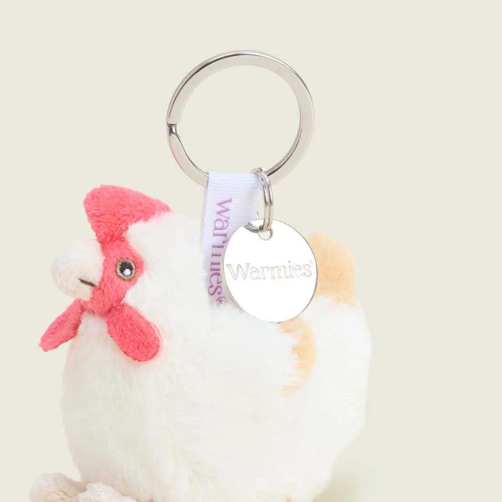 Chicken Warmies Mini Bag Charm