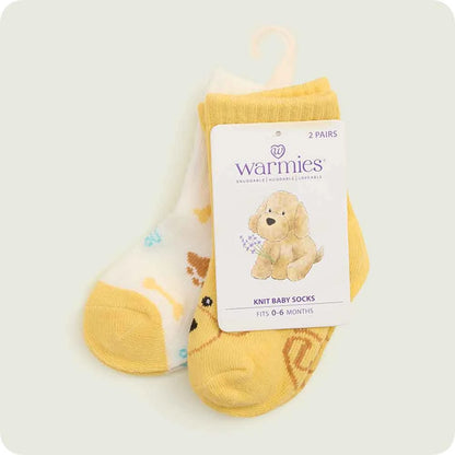Golden Dog Baby Sock Set