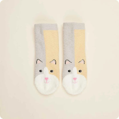 Calico Cat Non-Slip Socks