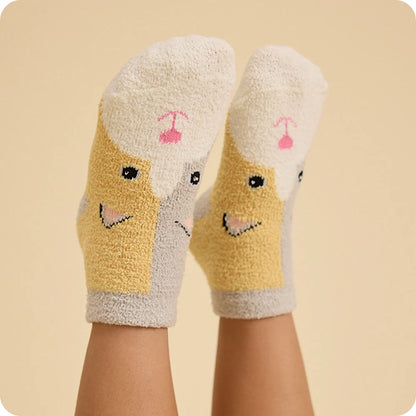 Calico Cat Non-Slip Socks