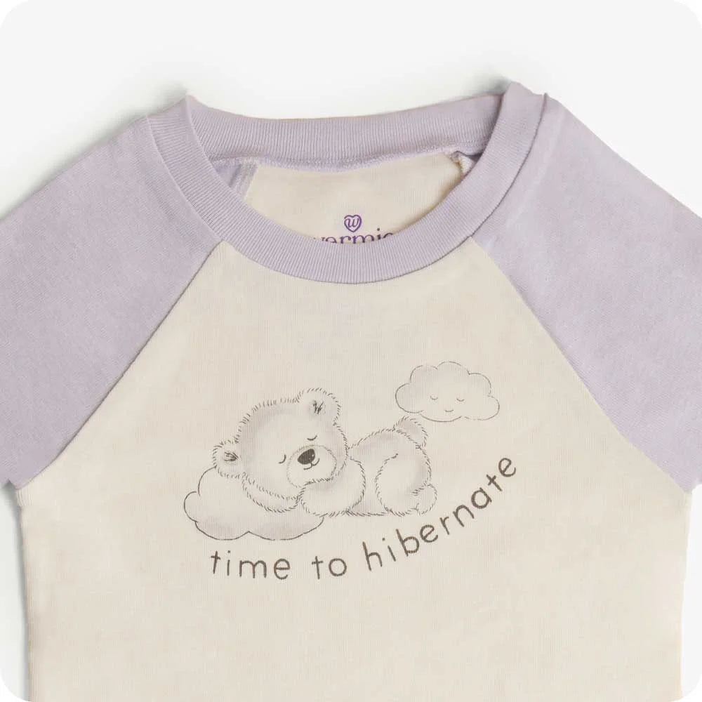 Marshmallow Bear Shorties Pajamas