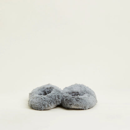 XL Gray Heatable Slippers Warmies