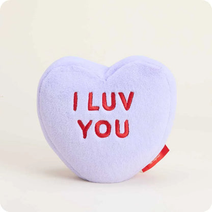 Sweethearts Purple I Luv You Heart Warmies