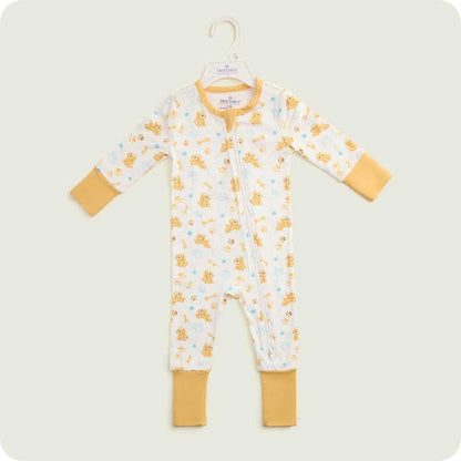 Golden Dog Footie Pajamas