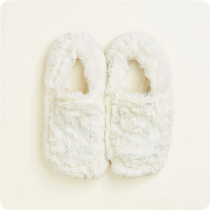 Cream Heatable Slippers Warmies®
