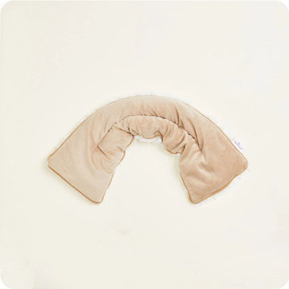 Marshmallow Brown Neck Wrap Warmies