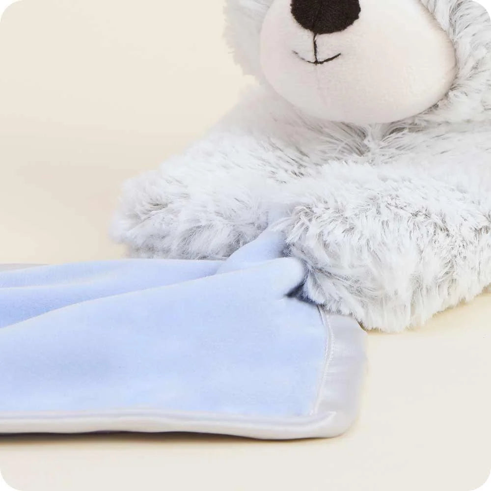 Marshmallow Bear Security Blanket Warmies