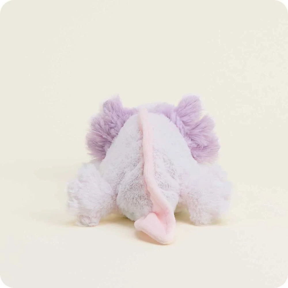 Pink Axolotl Warmies Junior