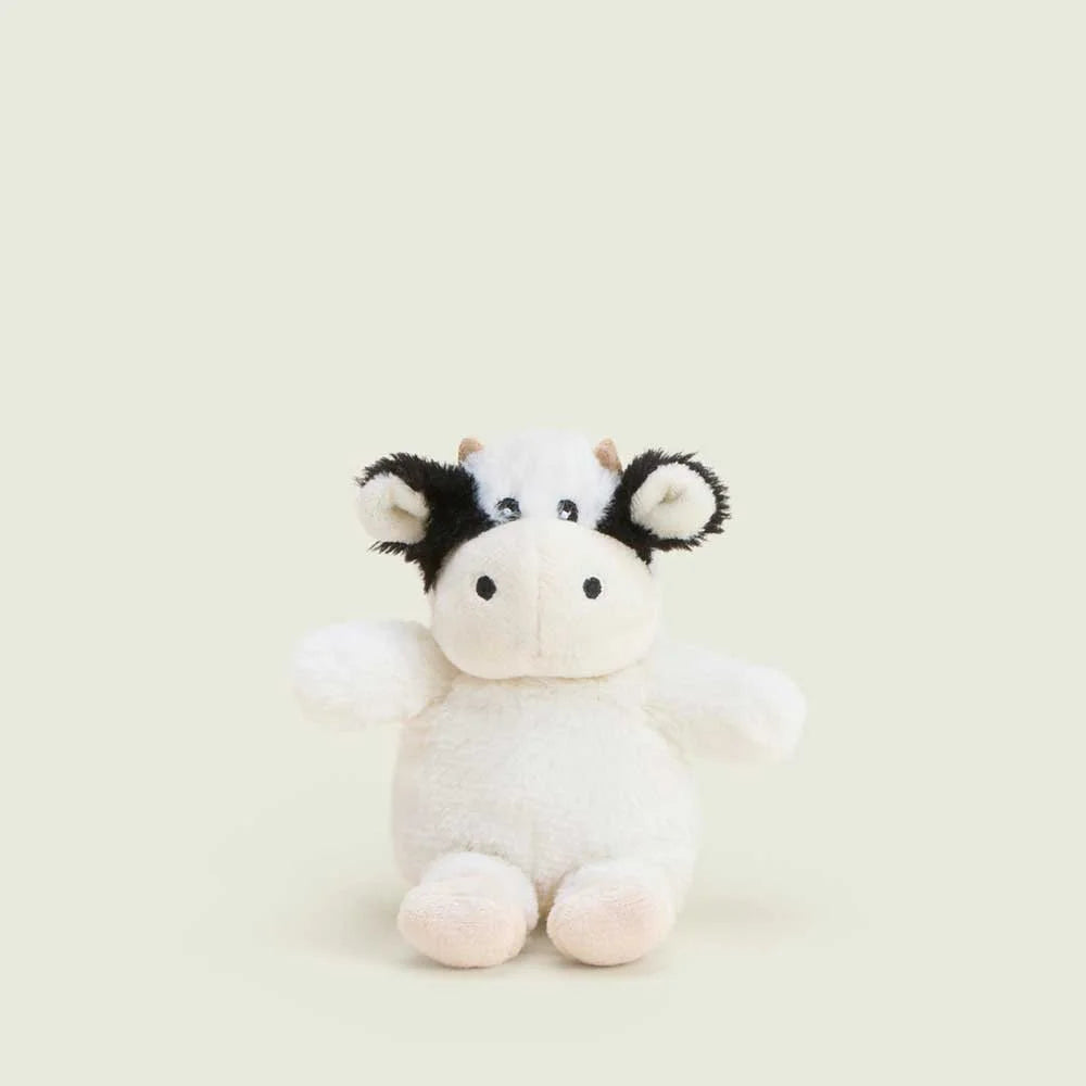 Black and White Cow Warmies Mini Bag Charm