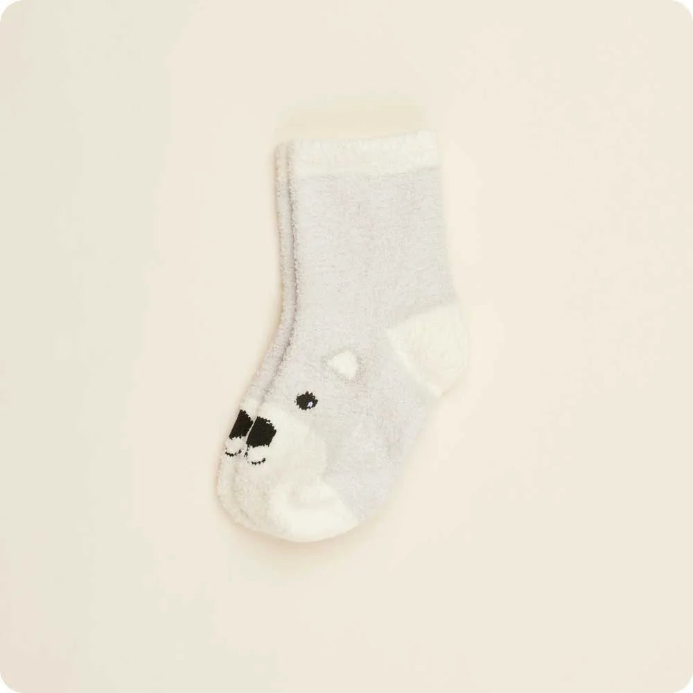 Marshmallow Bear Non-Slip Socks