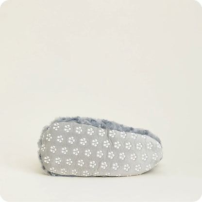 Curly Gray Slippers Warmies®